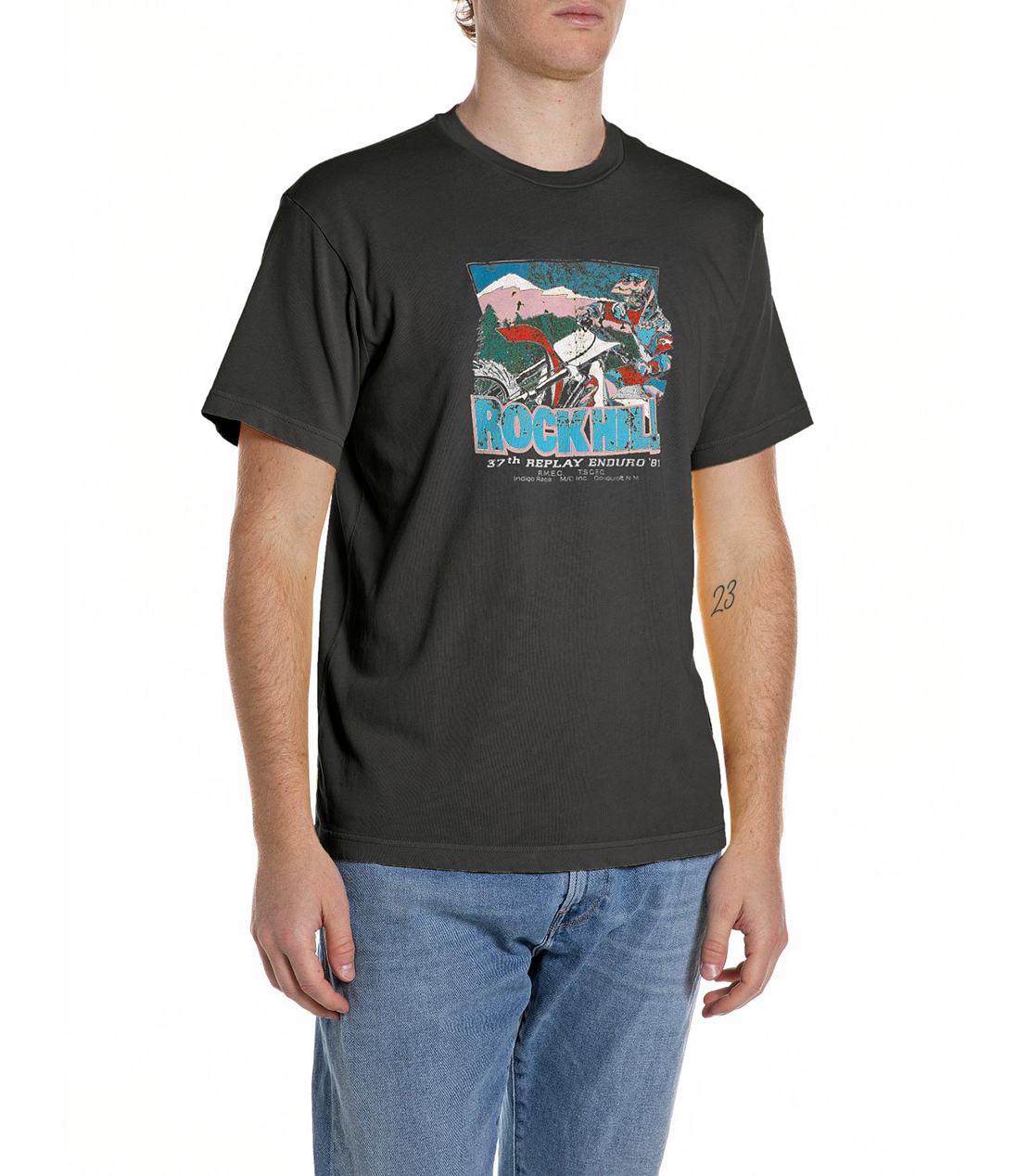 ヘビーコットンジャージーROCK HILL Tシャツ